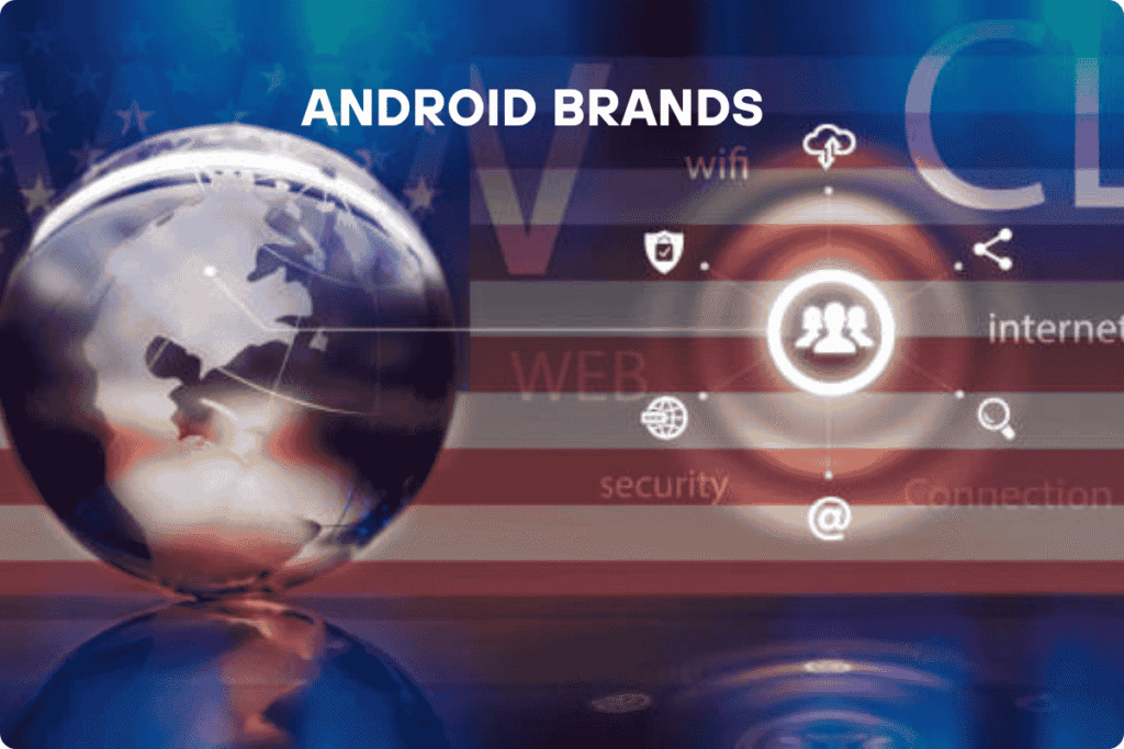 An image of Top U.S. Android Brands & Strategies