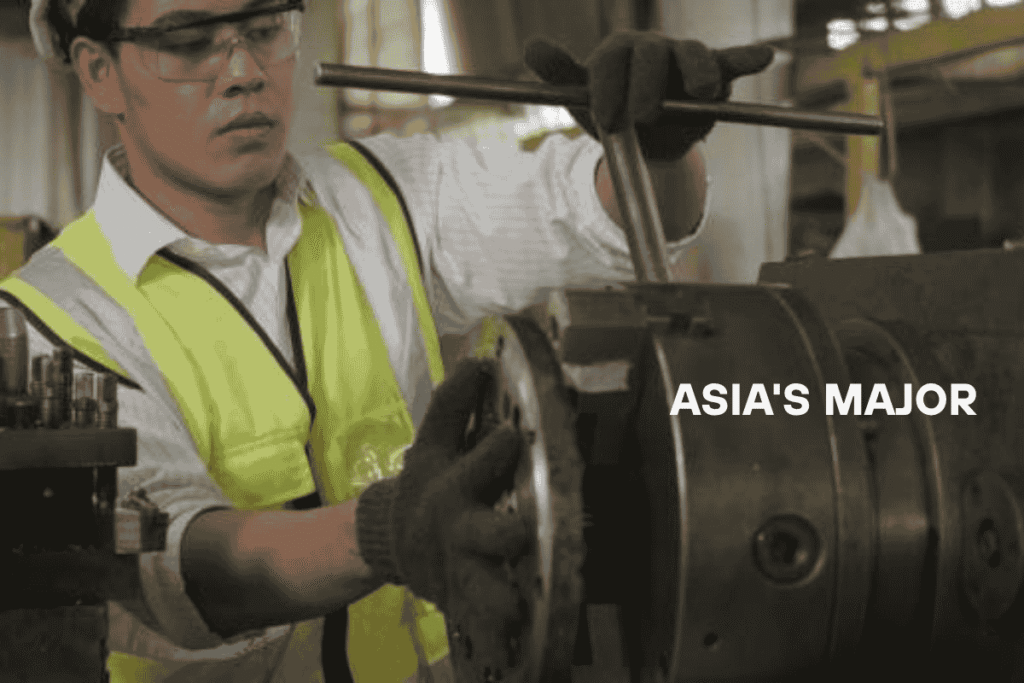 An image of Asia's Major Role in Manufacturing